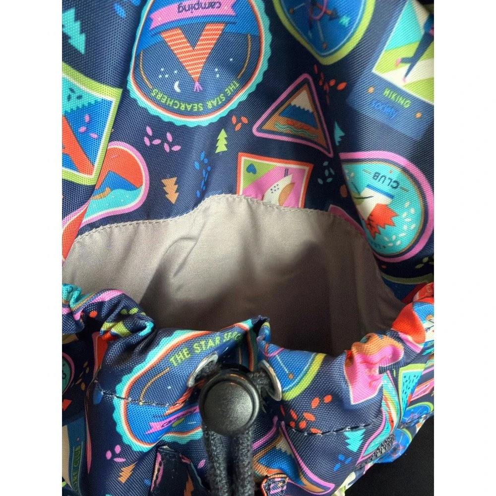 Kipling Challenger Backpack Navy Blue Camping wandering Road
